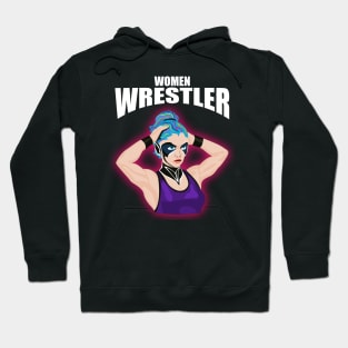 Women Wrestler Hoodie